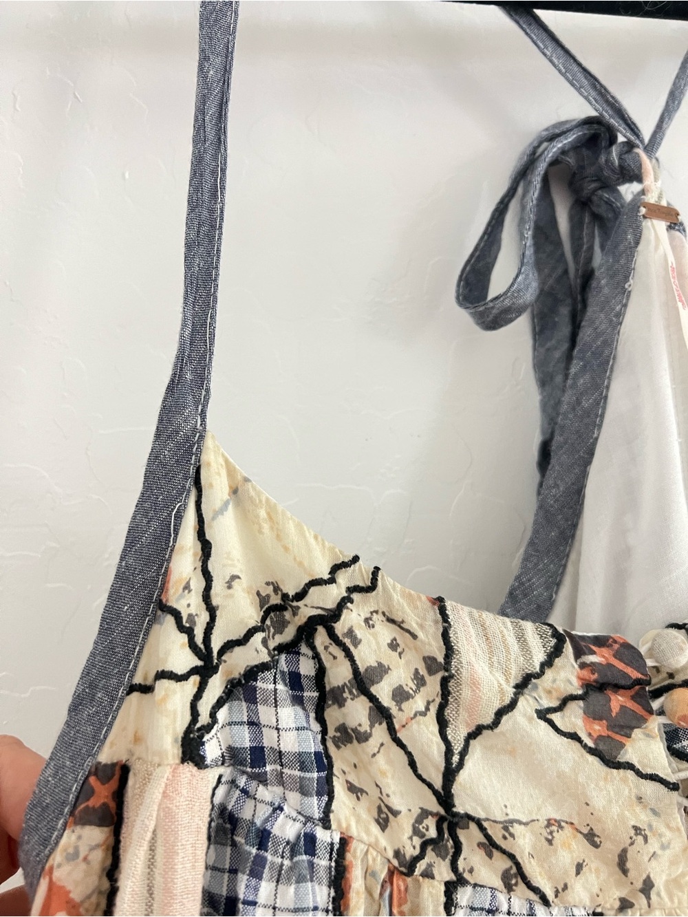 Rare Free People Margaret Maxi Patchwork Dress - Picture 10 of 15